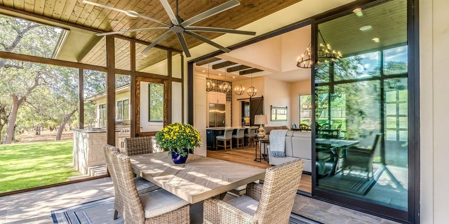 Custom screened porch enclosure